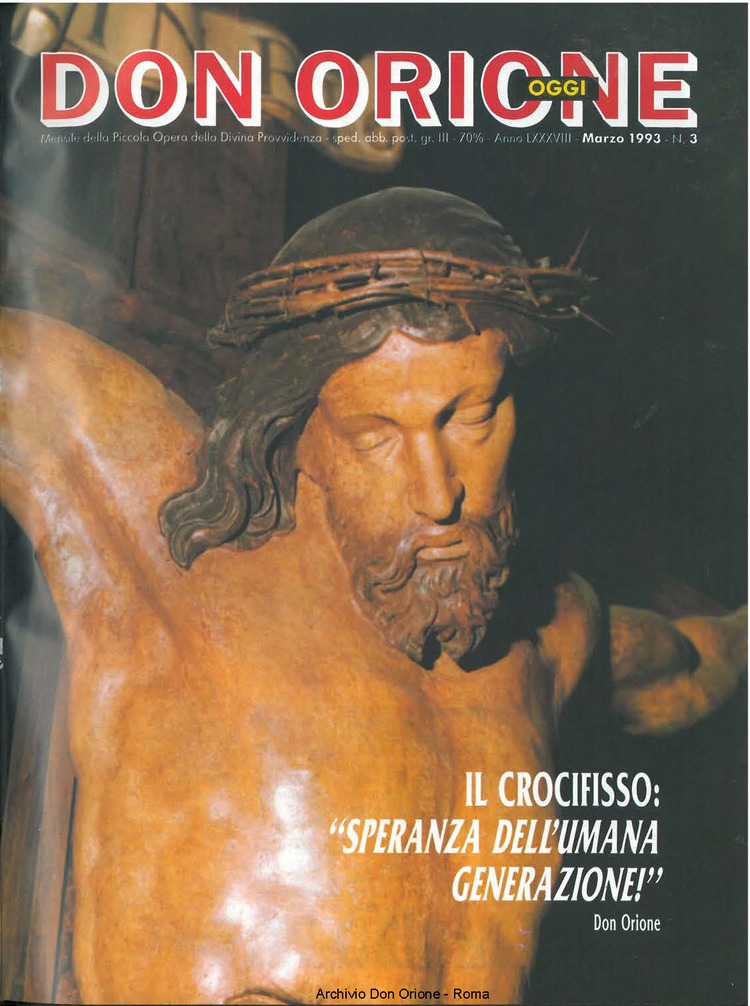 Don Orione oggi, 1993, 03, pagina 1