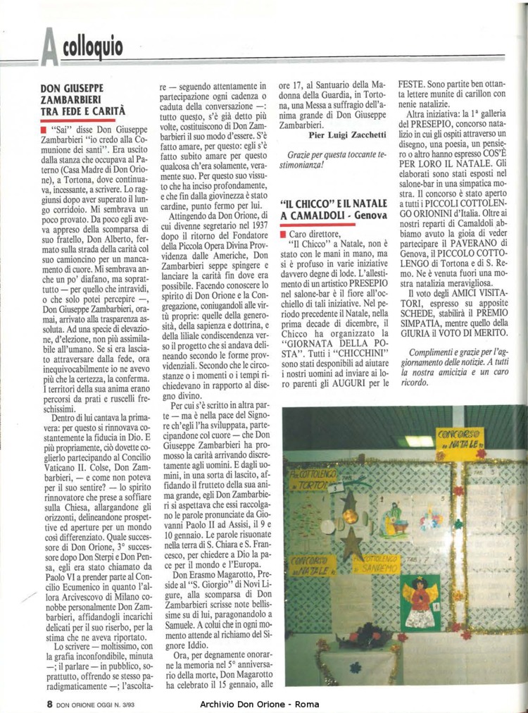 Don Orione oggi, 1993, 03, pagina 8