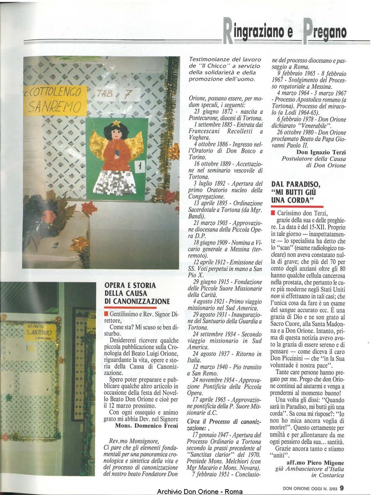 Don Orione oggi, 1993, 03, pagina 9