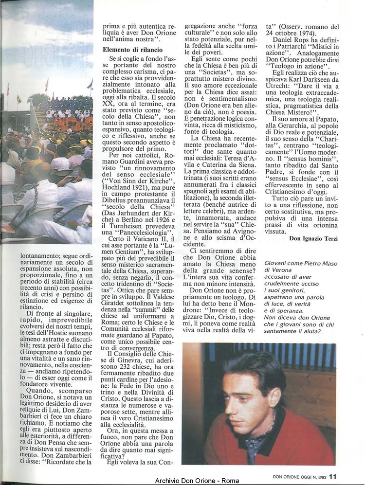 Don Orione oggi, 1993, 03, pagina 11