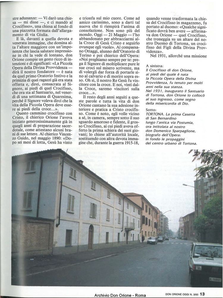 Don Orione oggi, 1993, 03, pagina 13