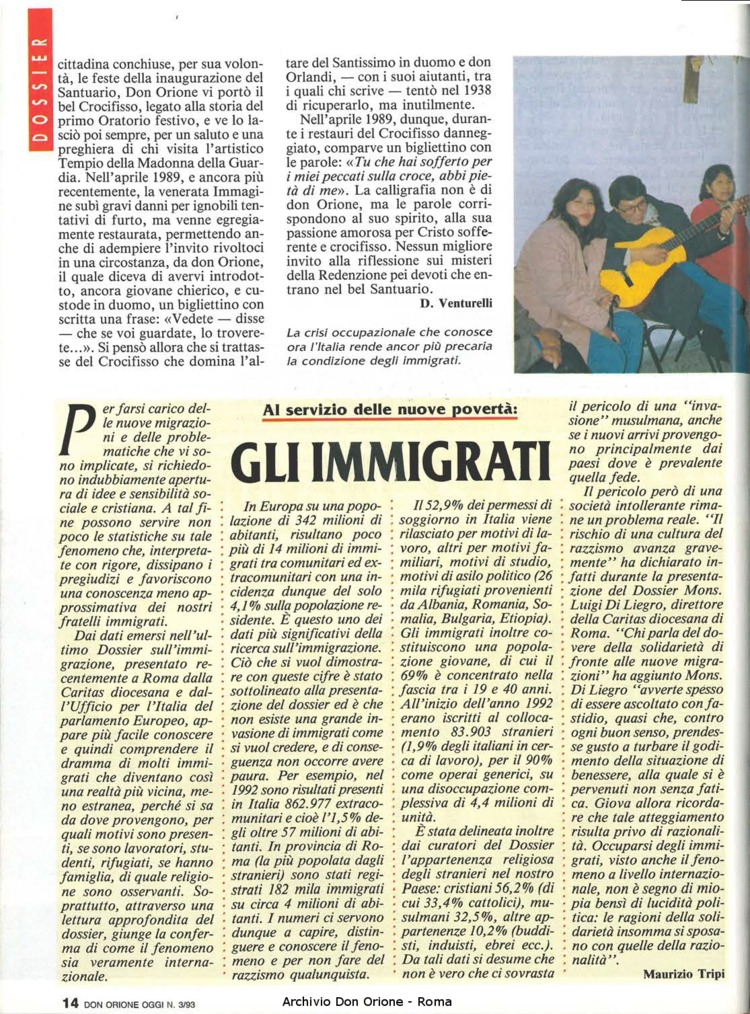 Don Orione oggi, 1993, 03, pagina 14