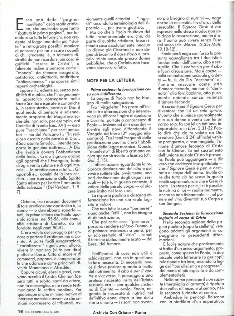 Don Orione oggi, 1993, 03, pagina 16