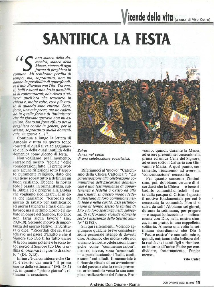 Don Orione oggi, 1993, 03, pagina 19