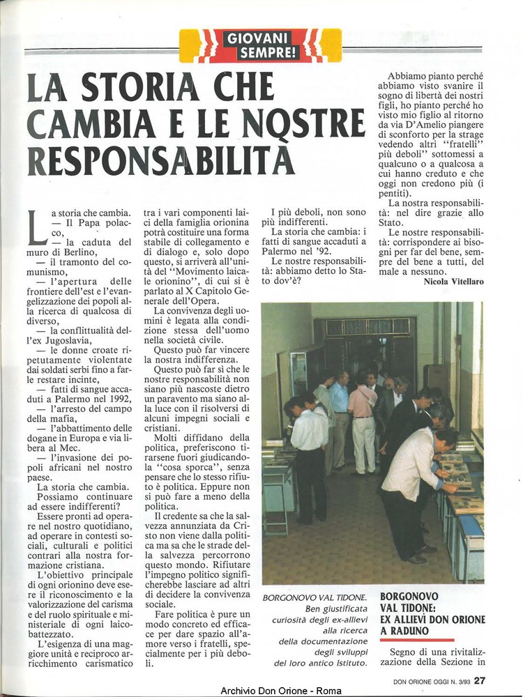Don Orione oggi, 1993, 03, pagina 27