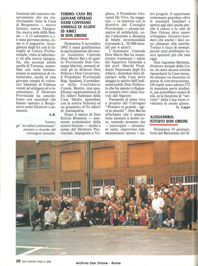 Don Orione oggi, 1993, 03, pagina 28