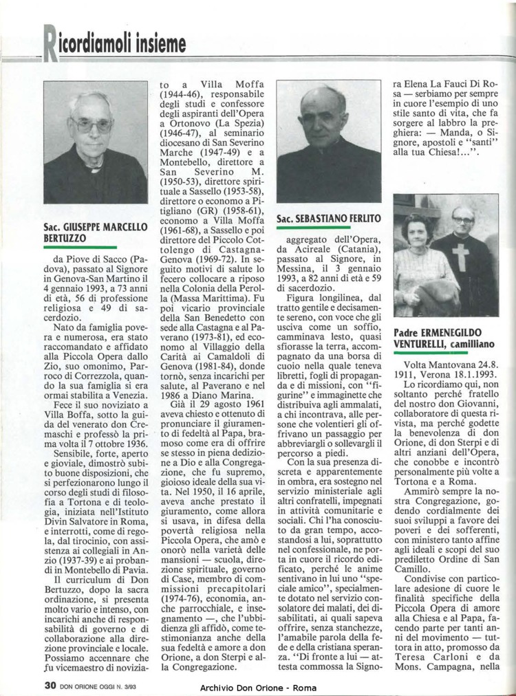 Don Orione oggi, 1993, 03, pagina 30
