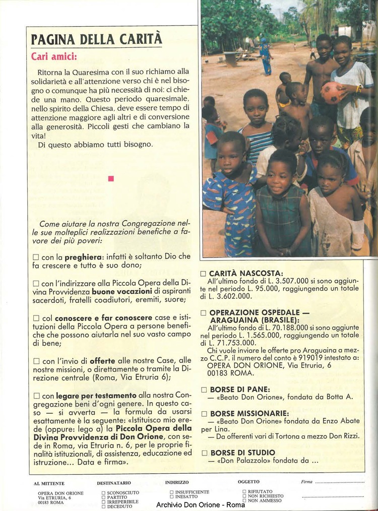 Don Orione oggi, 1993, 03, pagina 32