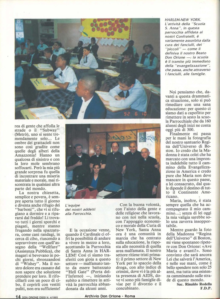 Don Orione oggi, 1993, 04, pagina 14
