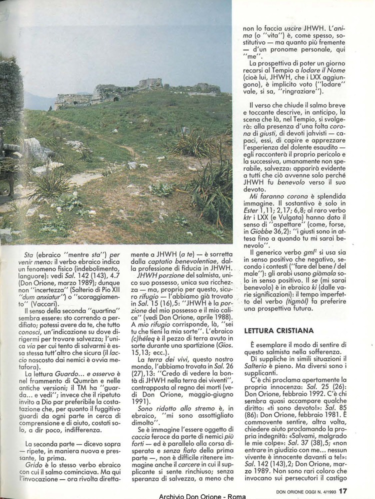 Don Orione oggi, 1993, 04, pagina 17