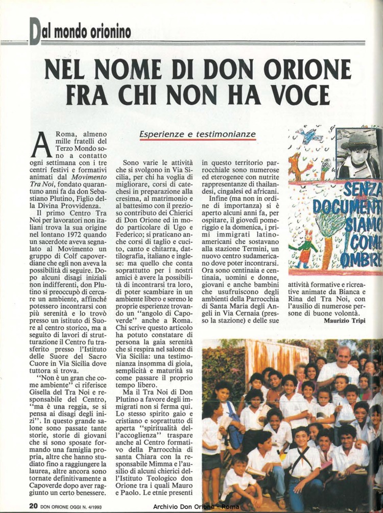 Don Orione oggi, 1993, 04, pagina 20