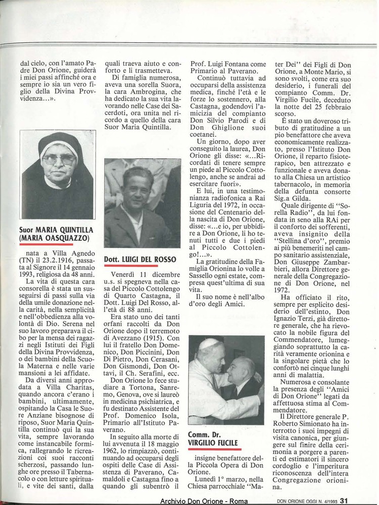 Don Orione oggi, 1993, 04, pagina 31