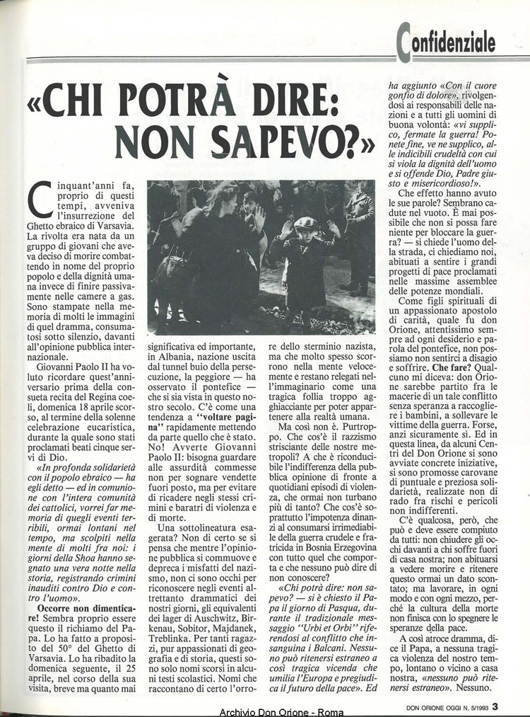 Don Orione oggi, 1993, 05, pagina 3