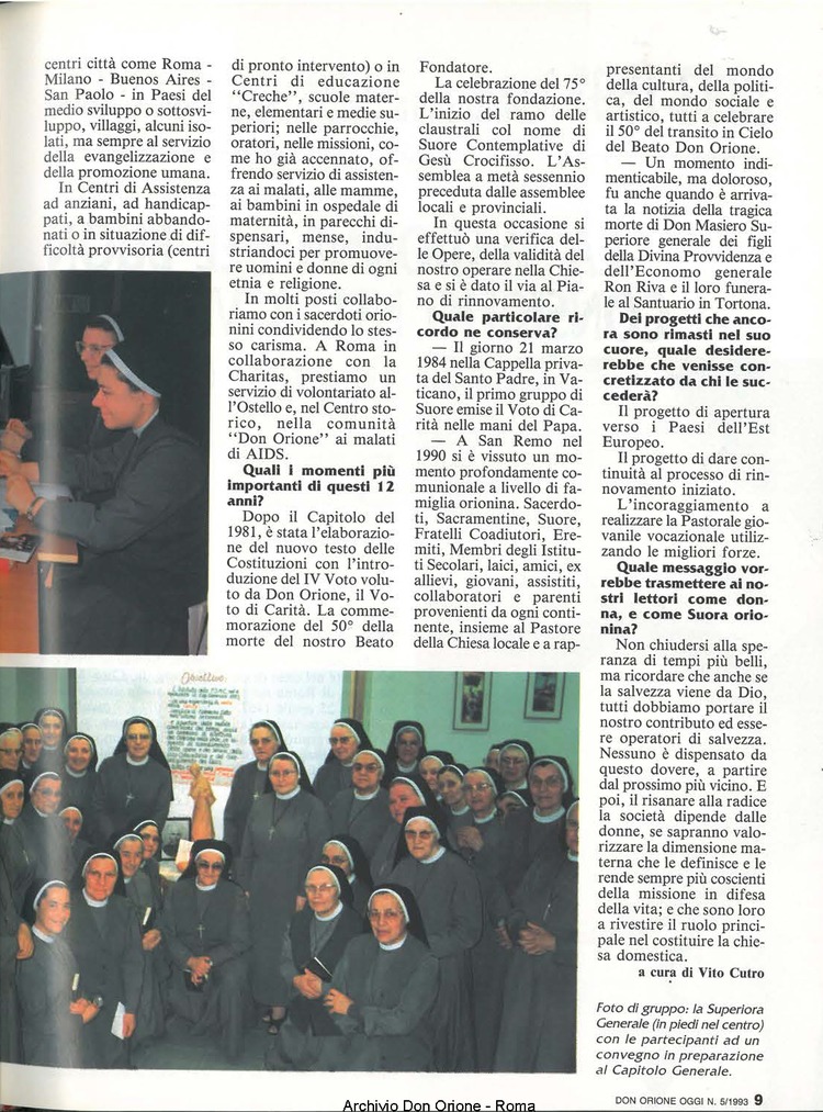 Don Orione oggi, 1993, 05, pagina 9
