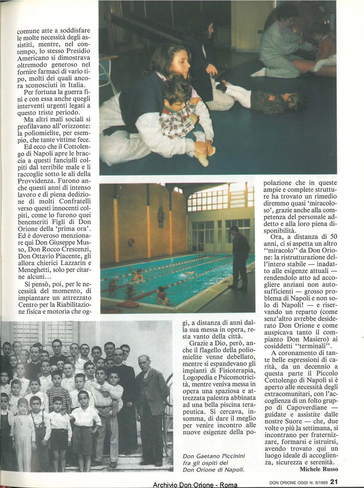 Don Orione oggi, 1993, 05, pagina 21