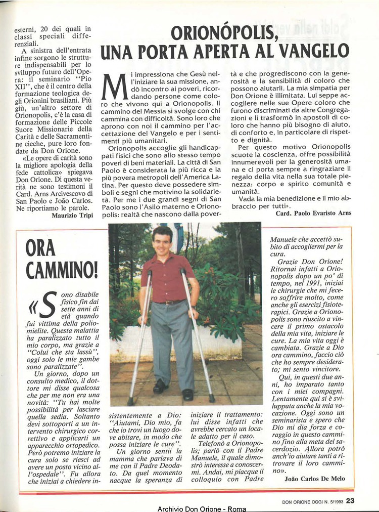 Don Orione oggi, 1993, 05, pagina 23