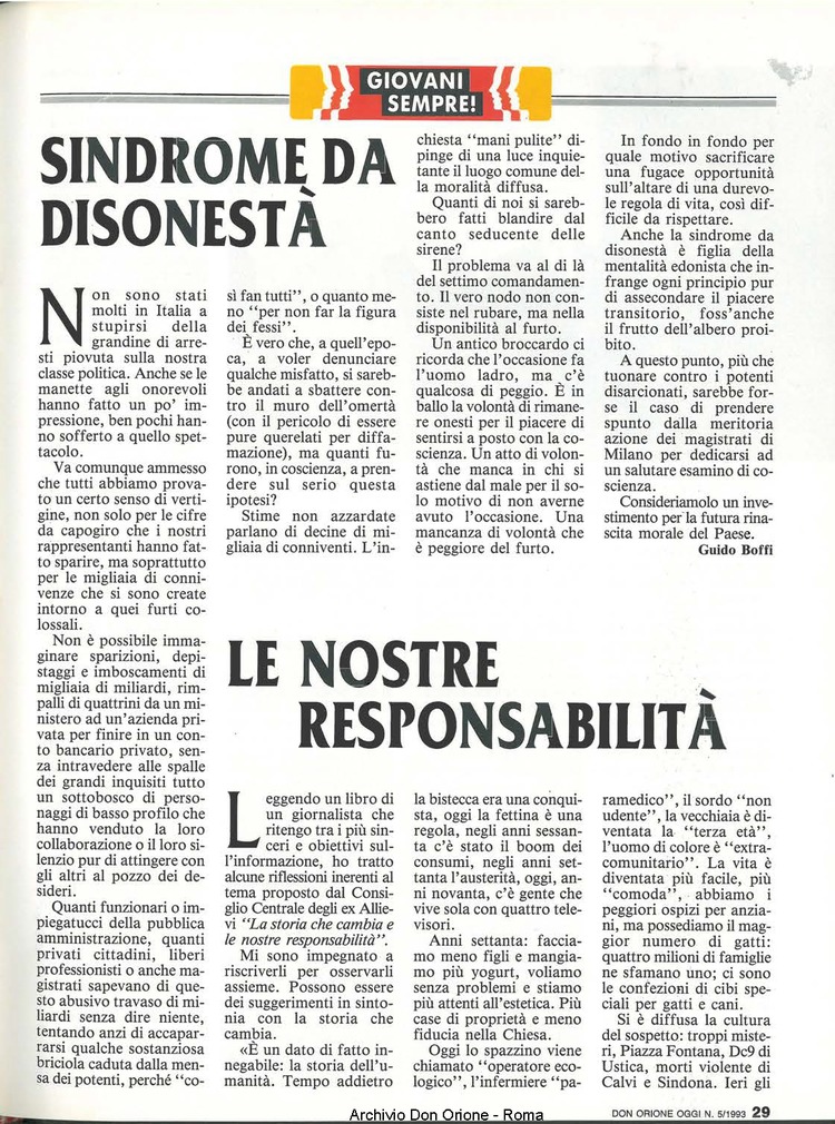 Don Orione oggi, 1993, 05, pagina 29