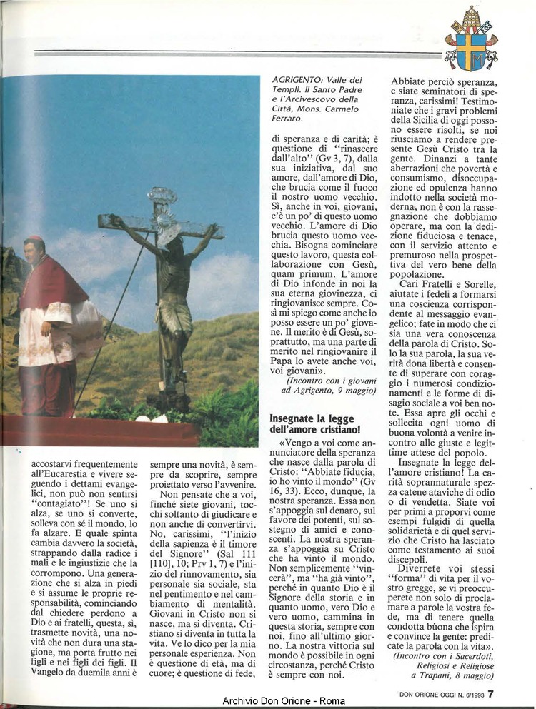 Don Orione oggi, 1993, 06, pagina 7