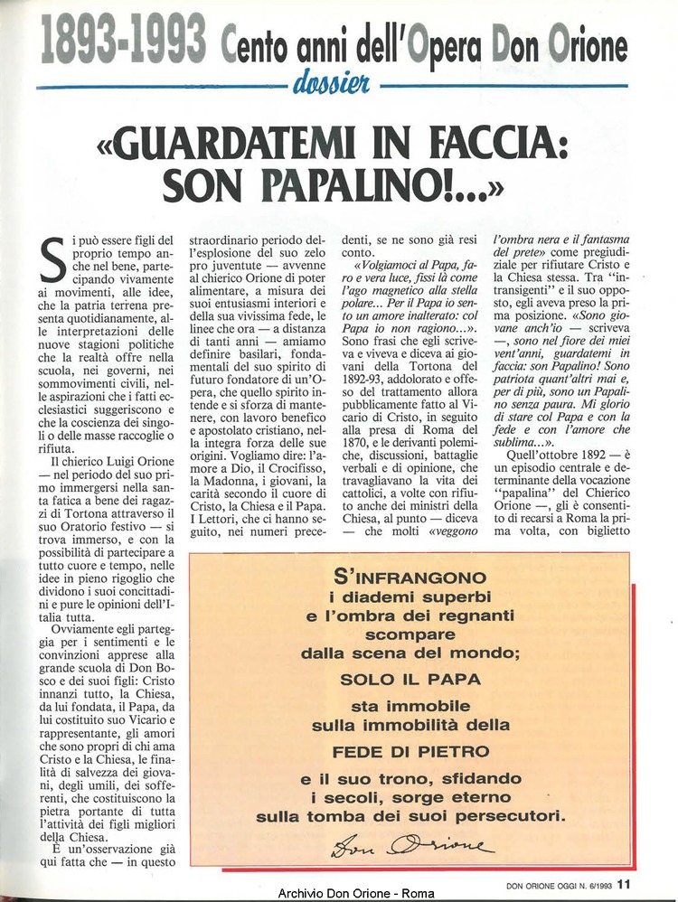 Don Orione oggi, 1993, 06, pagina 11