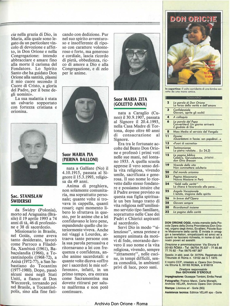 Don Orione oggi, 1993, 06, pagina 31