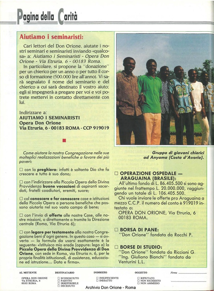 Don Orione oggi, 1993, 06, pagina 32