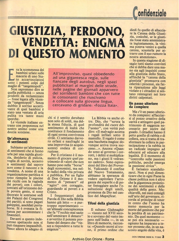 Don Orione oggi, 1993, 07, pagina 3