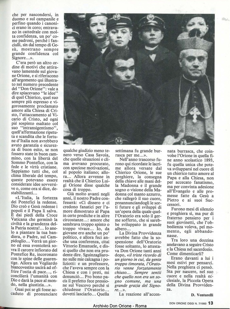 Don Orione oggi, 1993, 07, pagina 13