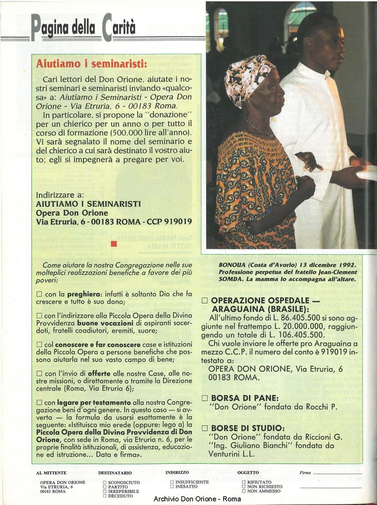 Don Orione oggi, 1993, 07, pagina 32