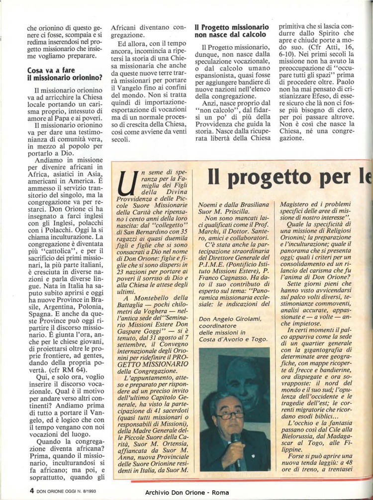 Don Orione oggi, 1993, 08, pagina 4
