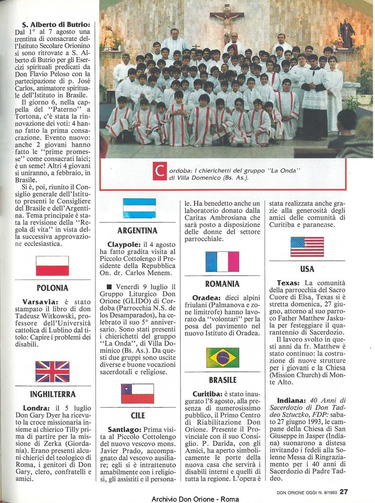 Don Orione oggi, 1993, 08, pagina 27