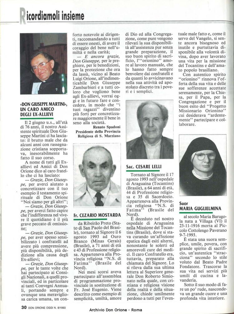 Don Orione oggi, 1993, 08, pagina 30