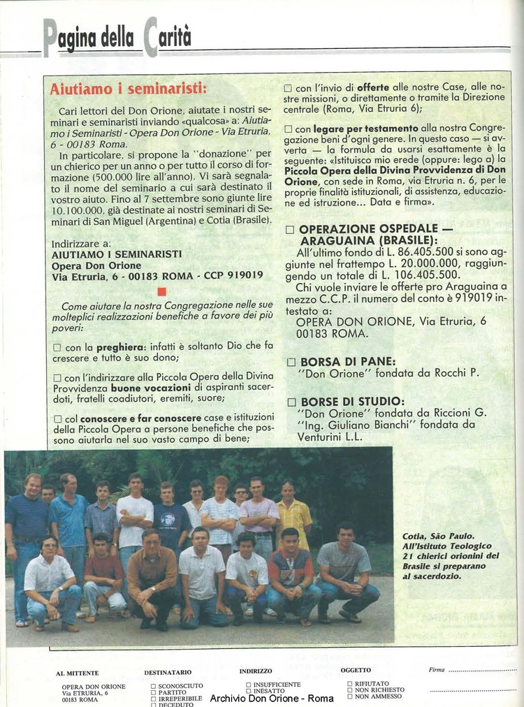 Don Orione oggi, 1993, 08, pagina 32