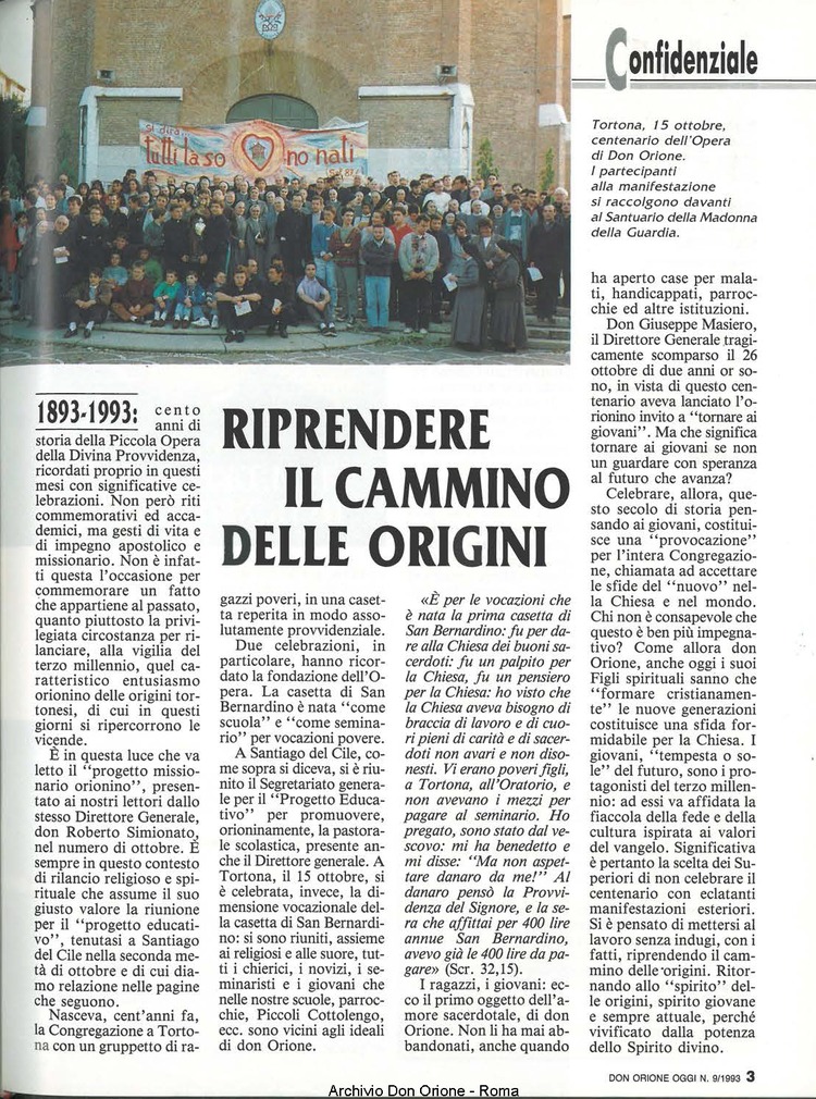 Don Orione oggi, 1993, 09, pagina 3