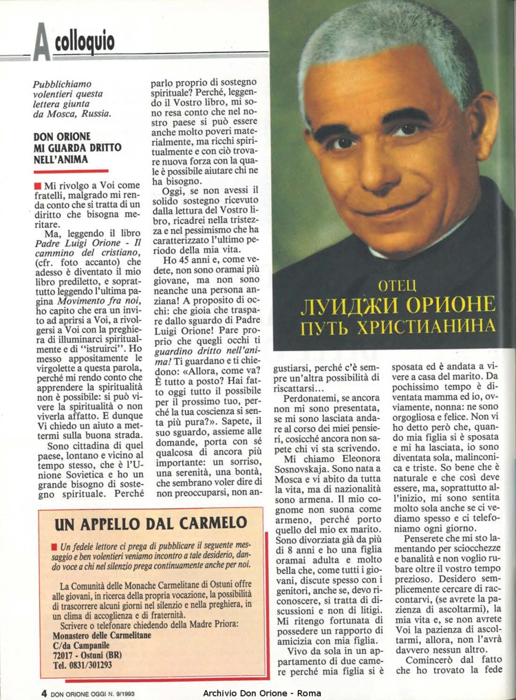 Don Orione oggi, 1993, 09, pagina 4
