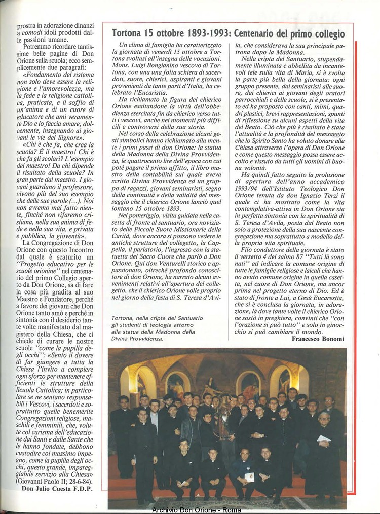 Don Orione oggi, 1993, 09, pagina 9
