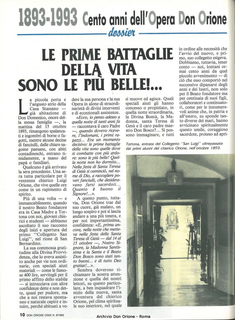 Don Orione oggi, 1993, 09, pagina 10