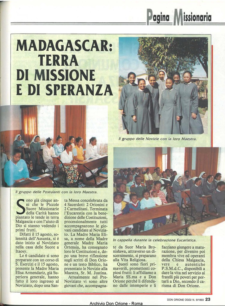 Don Orione oggi, 1993, 09, pagina 23