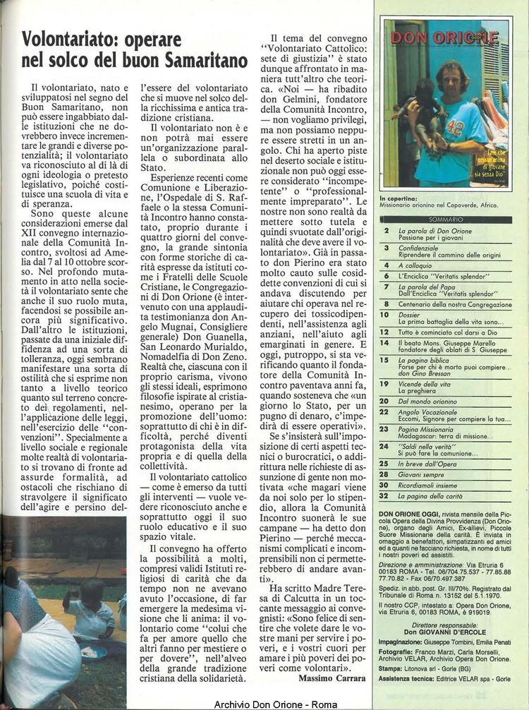 Don Orione oggi, 1993, 09, pagina 29