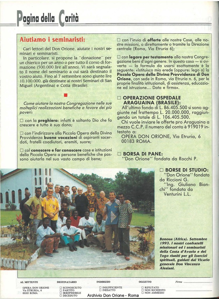 Don Orione oggi, 1993, 09, pagina 32