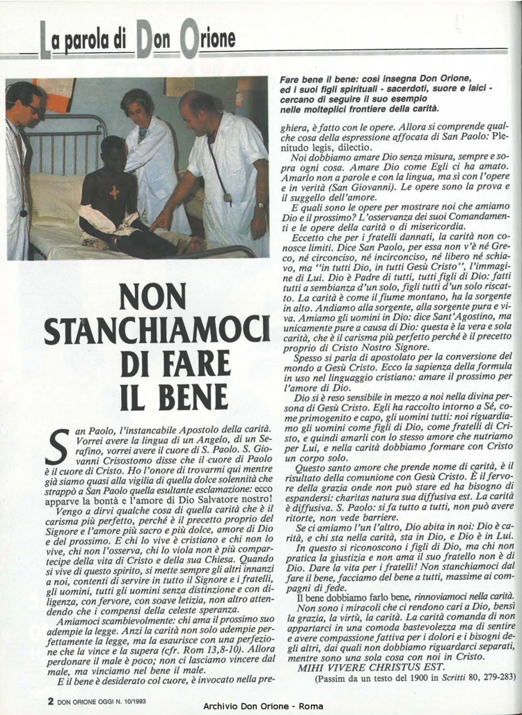 Don Orione oggi, 1993, 10, pagina 2