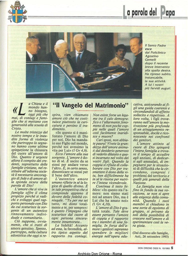 Don Orione oggi, 1993, 10, pagina 5