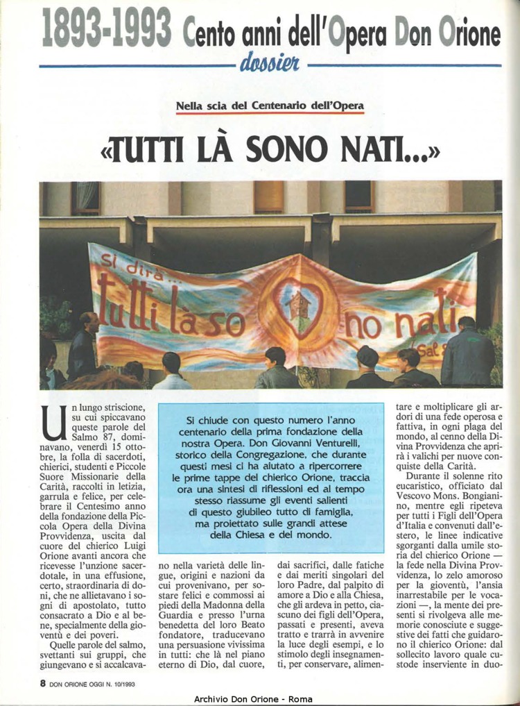 Don Orione oggi, 1993, 10, pagina 8