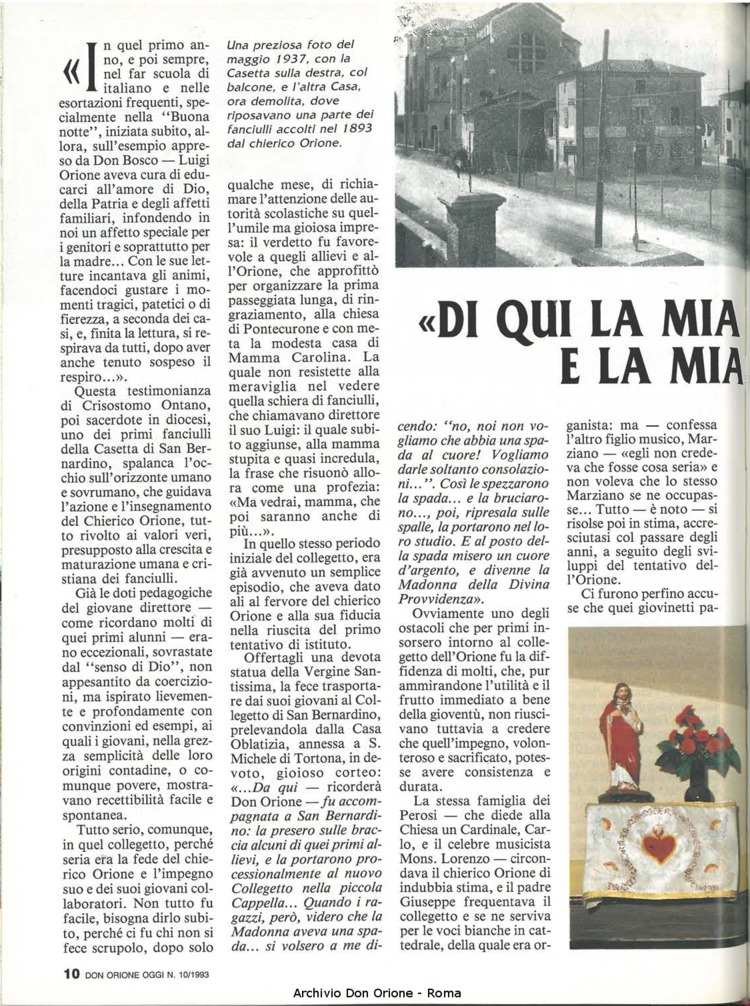 Don Orione oggi, 1993, 10, pagina 10