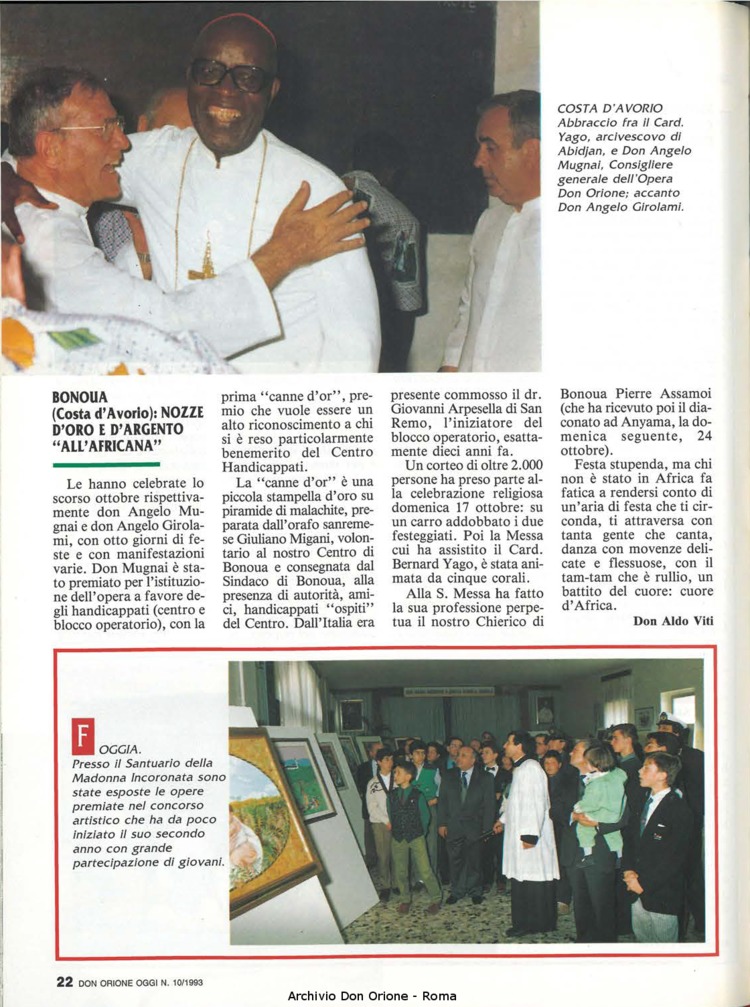 Don Orione oggi, 1993, 10, pagina 22