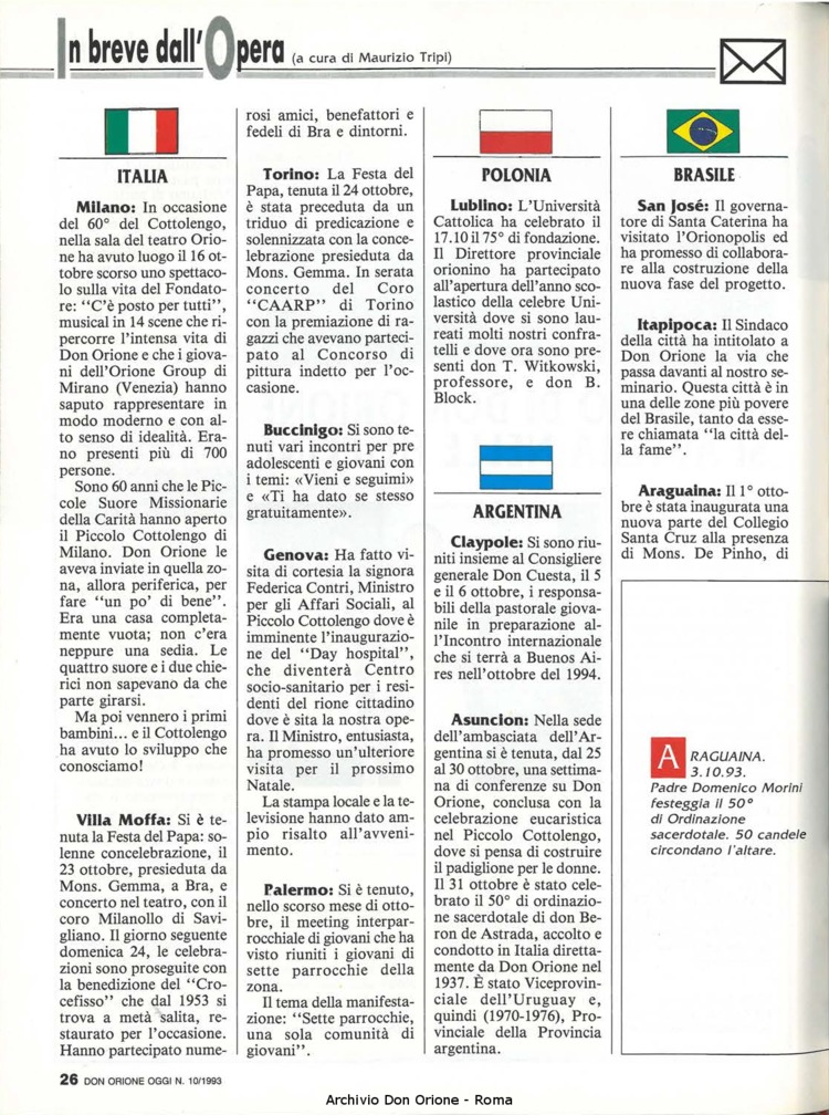 Don Orione oggi, 1993, 10, pagina 26