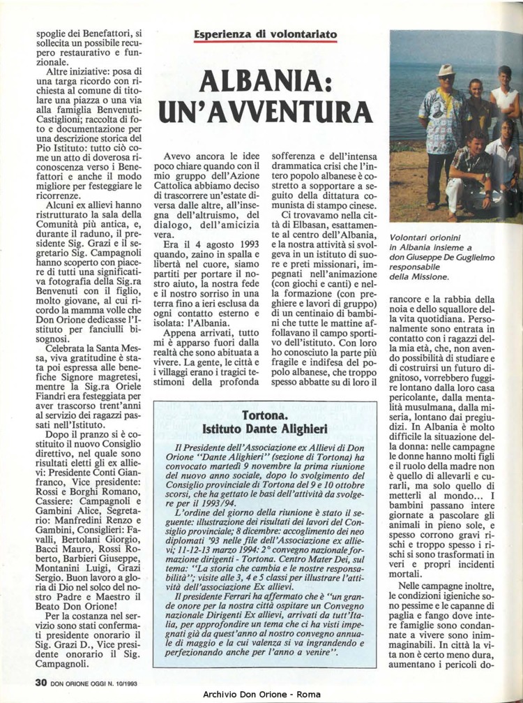 Don Orione oggi, 1993, 10, pagina 30