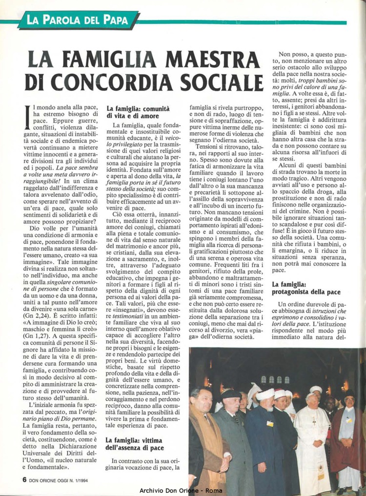 Don Orione oggi, 1994, 01, pagina 6