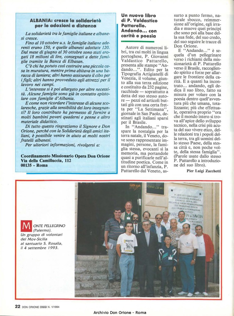 Don Orione oggi, 1994, 01, pagina 22