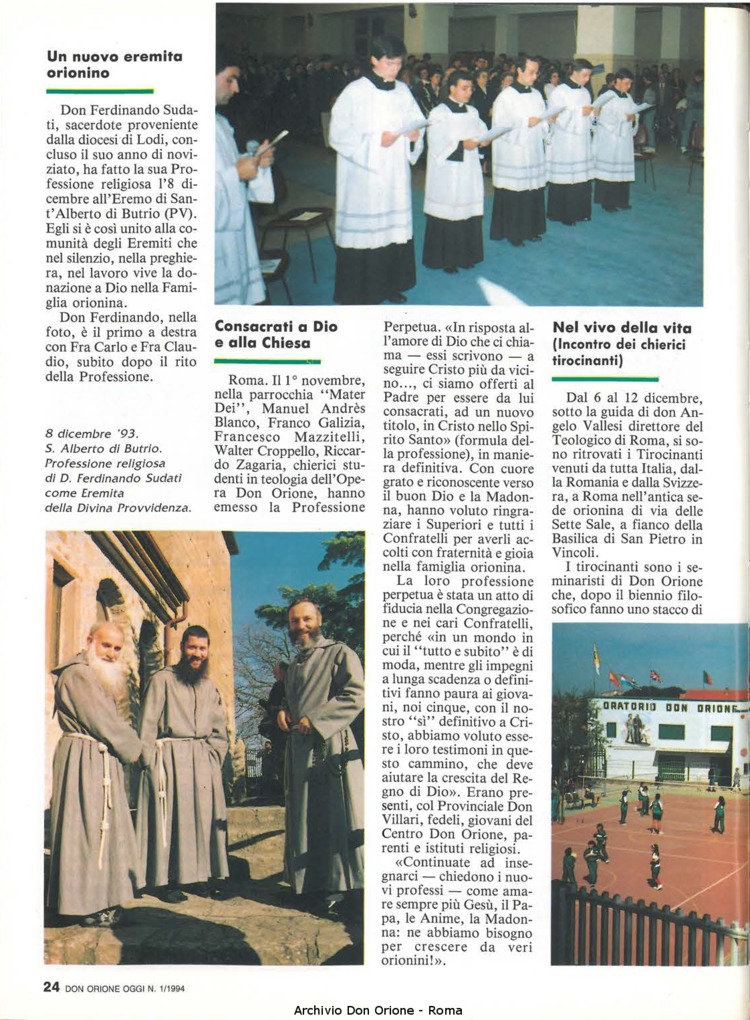 Don Orione oggi, 1994, 01, pagina 24