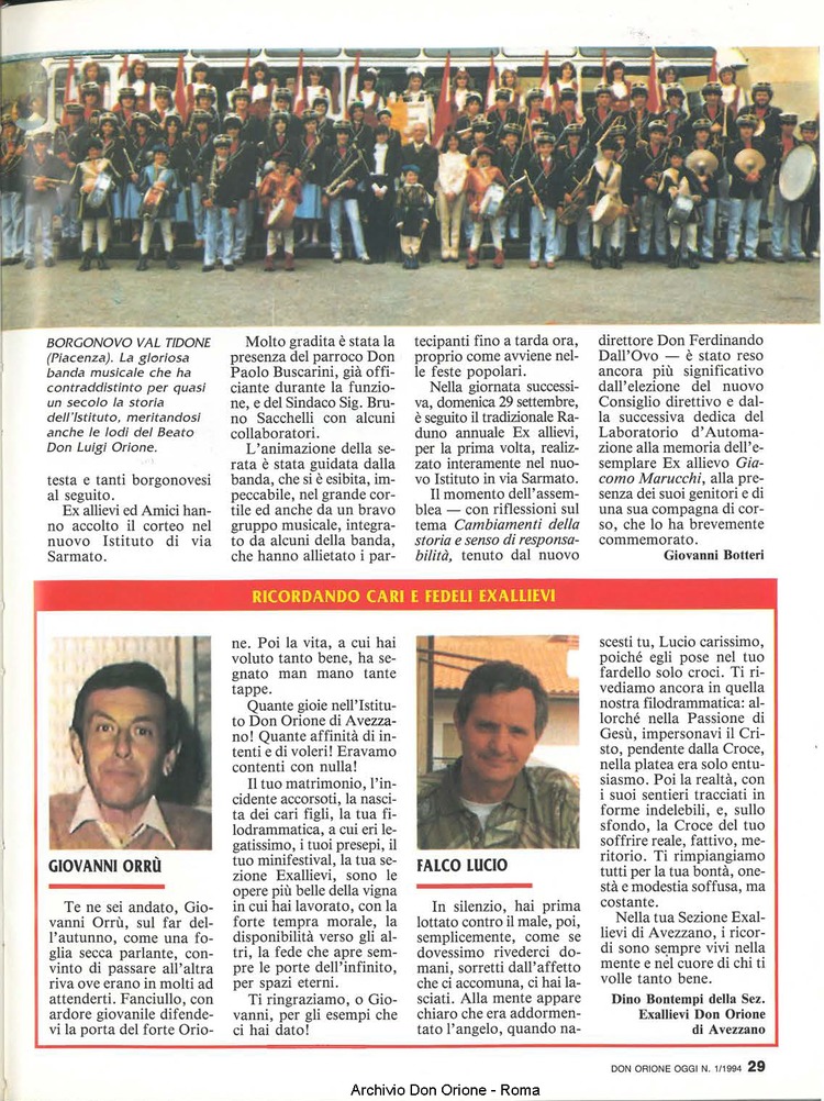 Don Orione oggi, 1994, 01, pagina 29